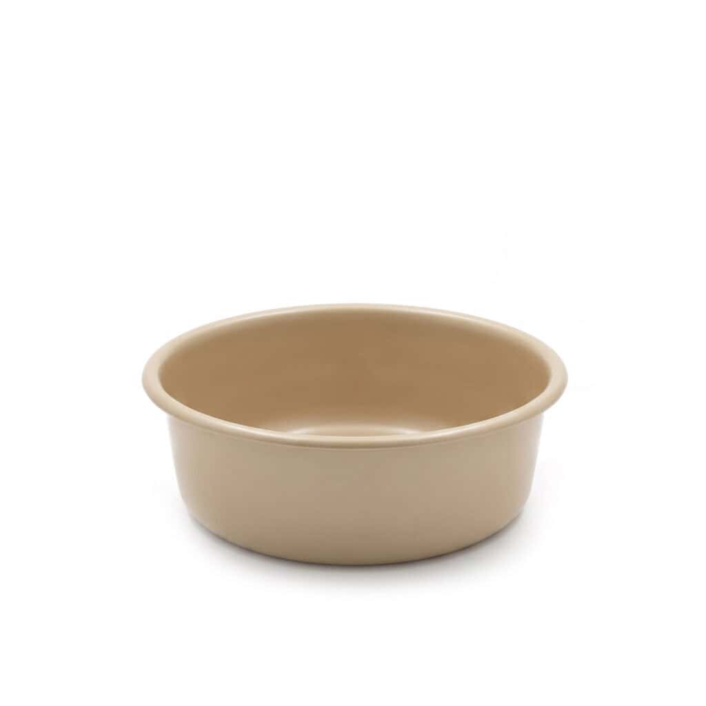 Ceramiczna miska do pieczenia i gotowania, idealna do przygotowywania potraw w piekarniku, wykonana z wysokiej jakości ceramiki, bezpieczna i trwała.